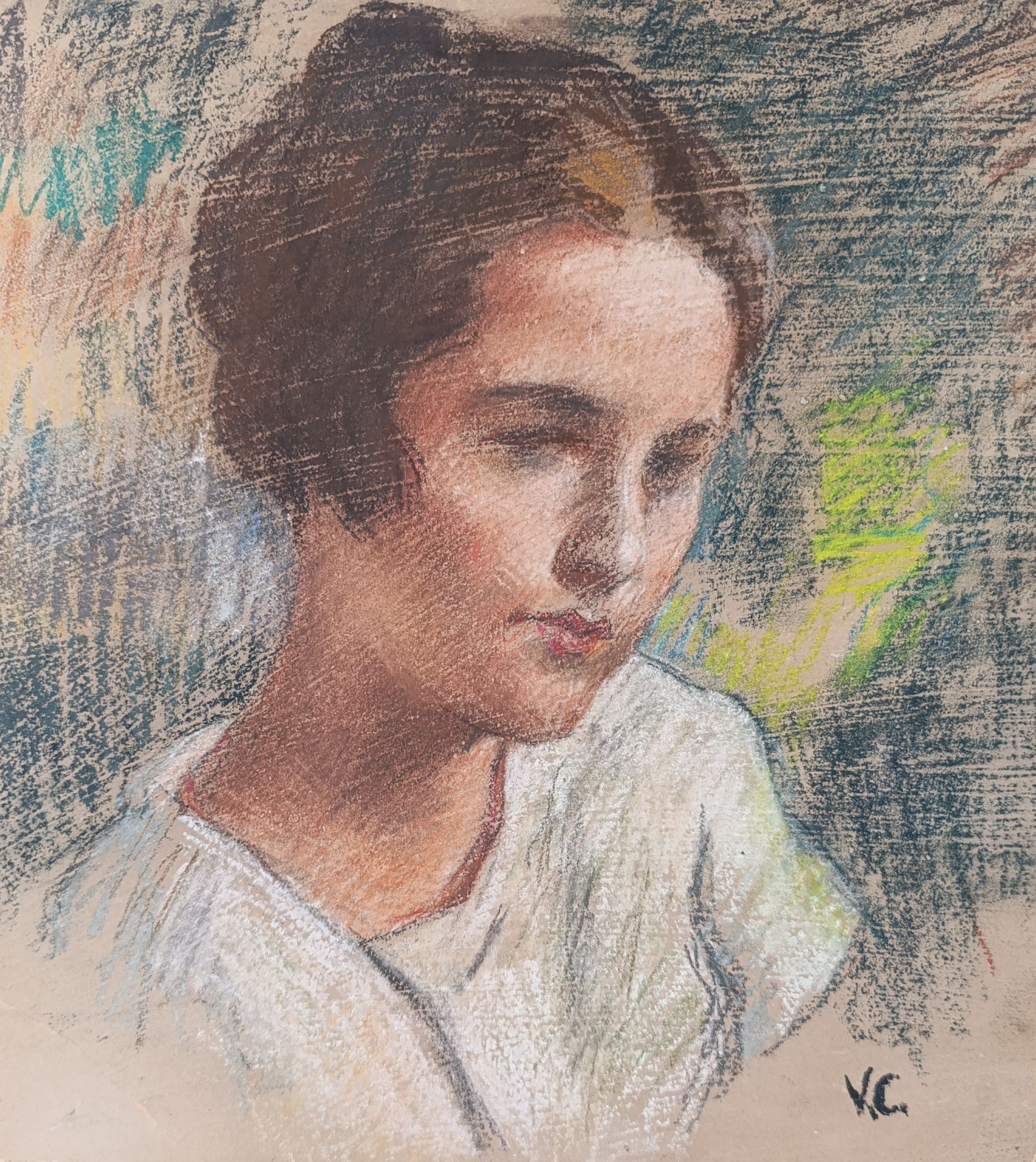 Lina Virant Crnčić: Portret mlade Žene